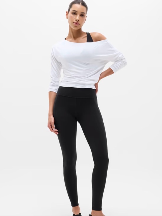 Athleta Pants - EUC Athleta Black High-Rise Leggings